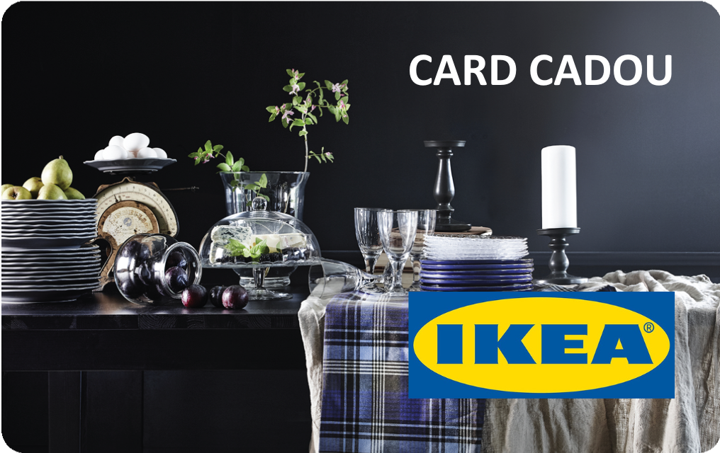 <strong style>Card Cadou IKEA – Cel mai frumos cadou este posibilitatea de a alege!</strong>

Oricat de bine i-ai cunoaste pe cei dragi, e greu sa gasesti intotdeauna cadoul perfect. Cardul cadou IKEA iti vine in ajutor cand esti in pana de idei.

<strong style> Card Cadou IKEA - ce optiuni am pentru un astfel de card cadou?</strong>

Ai de ales intre un card cadou cu o valoare de 200 RON sau un card cadou cu valoarea de 500 RON (in limita stocul disponibil). Plata cardului cadou se face online, cu cardul, sau prin transfer bancar. Livrarea se face la adresa specificata de tine, in format virtual (pe email) sau fizic (prin curier).

<strong style> Card Cadou IKEA - cum si la ce poate fi folosit cardul?</strong>

Cardul Cadou IKEA poate fi folosit in magazinele IKEA din România sau online, pe site-ul <strong style><a href="https://www.ikea.com/ro/ro/" target="_blank">IKEA Romania</a></strong>., alegand "Plata cu card cadou" in pasul 3 al cosului de cumparaturi. 

Acest card cadou nu se poate folosi in Restaurantul IKEA, Bistro IKEA sau din Magazinul de Delicatese Suedeze. 

Suma de pe card nu poate fi preschimbata in alte modalitati de plata si nu se poate transfera pe alte carduri IKEA. Detinatorii unui card cadou pot achita valoarea integrala sau partiala a cosului de cumparaturi. Daca suma disponibila pe card este mai mare decat valoarea cosului de cumparaturi, diferenta ramane pe card si poate fi utilizata la o data ulterioara pentru a achita un nou cos de cumparaturi. 

Cardul este valabil 2 ani de la data emiterii.